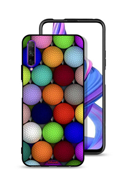 Tolwak Honor 9X Pro Protective Case Cover Balls Abstract Art