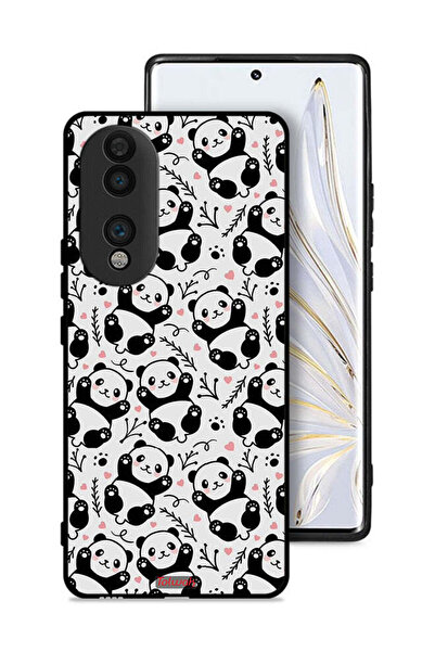 Tolwak غطاء حماية لهاتف Honor 70 بنمط باندا