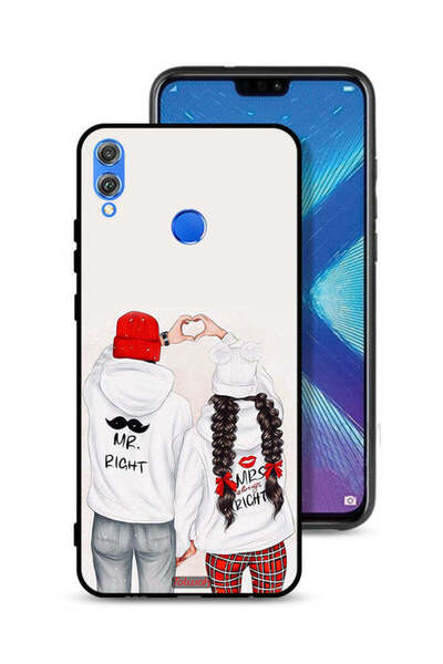 Tolwak غطاء حماية لهاتف Honor 8X - يمين ويسار دائمًا