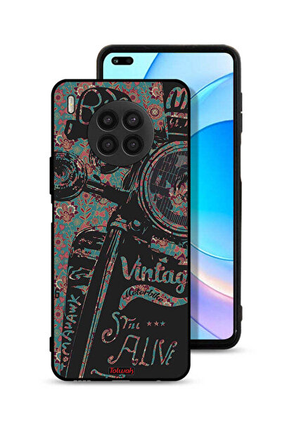 Tolwak غطاء حماية لهاتف Honor 50 Lite بتصميم دراجة نارية كلاسيكية