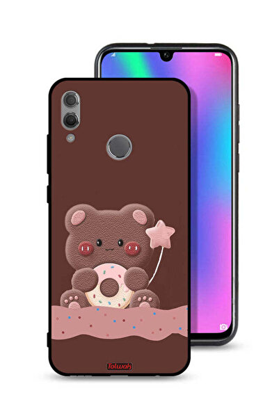 Tolwak غطاء حماية لهاتف Honor 10 Lite بتصميم دب الدونات