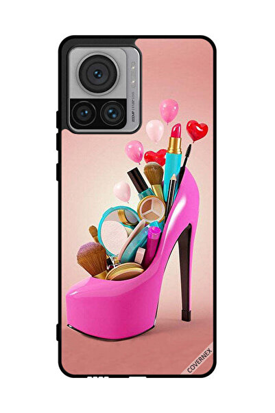 Covernex غطاء حماية لهاتف موتورولا موتو إكس 30 برو مع أدوات مكياج