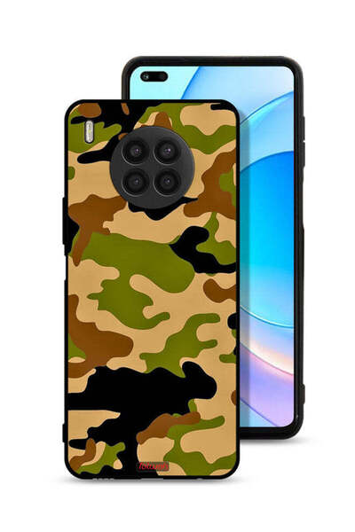 Tolwak Honor 50 Lite Protective Case Cover Camouflage Abstract Digital Pattern