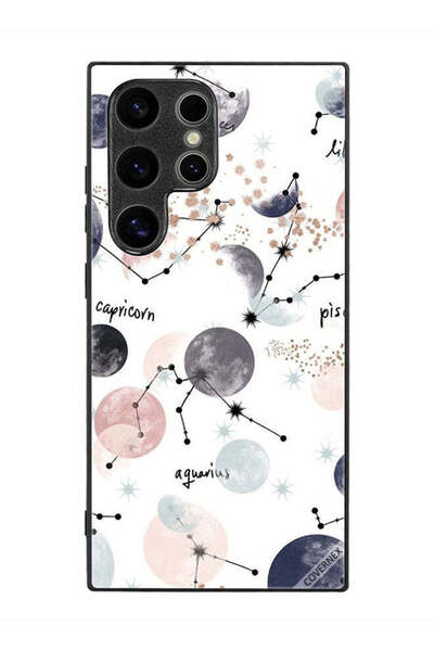 Covernex غطاء حماية لهاتف سامسونج جالاكسي S24 ألترا - فن رسم الكواكب