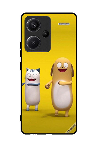 Covernex غطاء حماية لهاتف شاومي ريدمي نوت 13 برو بلس قصة قطة وكلب