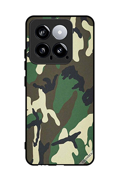 Covernex غطاء حماية لهاتف شاومي 14 بنمط مموه (3)