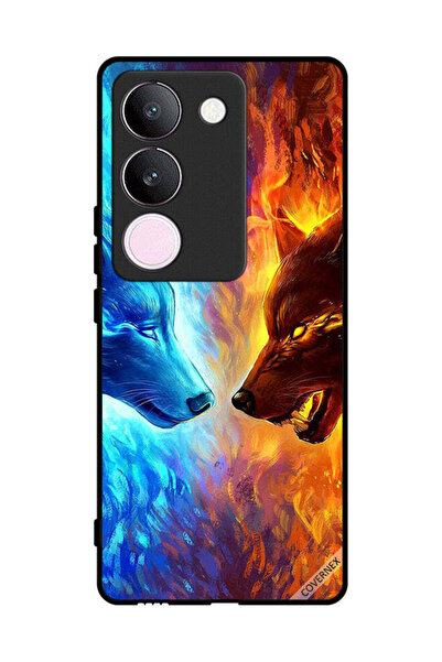 Covernex غطاء حماية لهاتف فيفو S17 ووتر آند فاير وولف