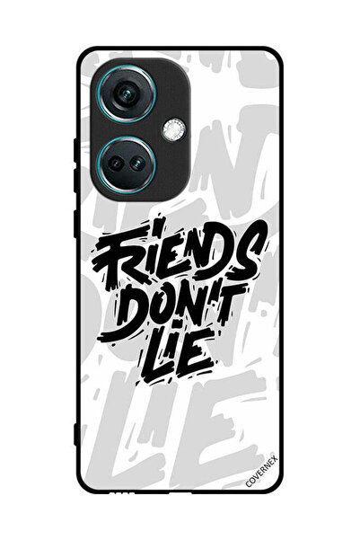 Covernex غطاء حماية لهاتف OnePlus Nord CE3 - خط يد الأصدقاء لا يكذبون