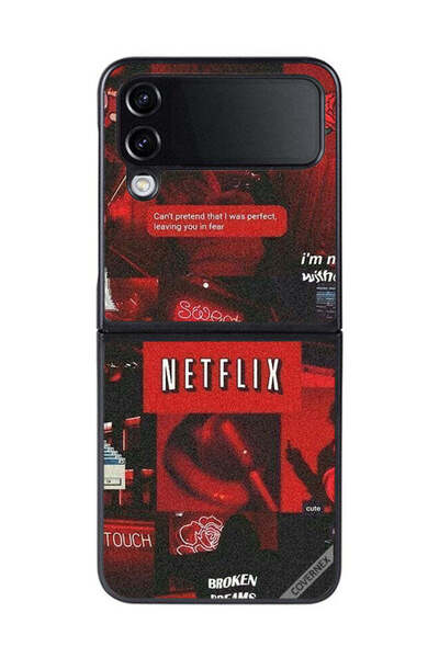 Covernex غطاء حماية لهاتف سامسونج جالاكسي زد فليب 4 من نيتفليكس