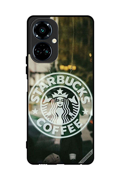 Covernex غطاء حماية لهاتف تكنو كامون 19 برو - محبو قهوة ستاربكس