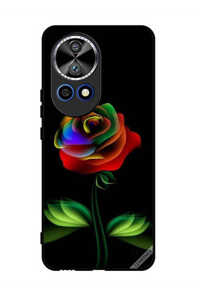 Covernex غطاء حماية لهاتف هواوي نوفا 12 برو - لون قوس قزح وردي