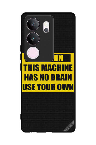 Covernex غطاء حماية لهاتف vivo V29 Pro تحذير: هذا الجهاز لا يحتوي على دماغ اس...