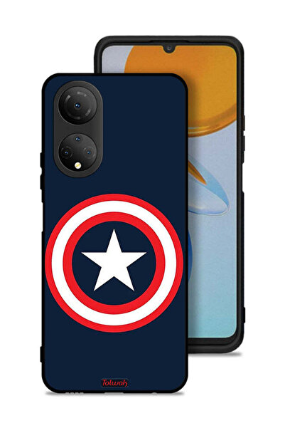 Tolwak غطاء حماية لهاتف Honor X7 - كابتن أمريكا