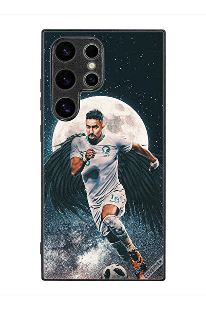 Covernex غطاء حماية لهاتف سامسونج جالكسي S24 ألترا - سالم الدوسري يحمل كرة قدم