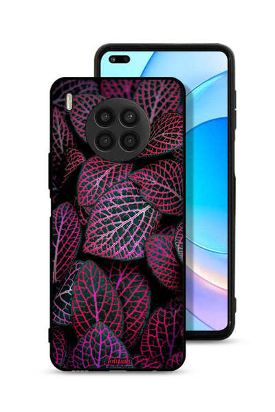 Tolwak غطاء حماية لهاتف Honor 50 Lite بنقشة أوراق سالجا