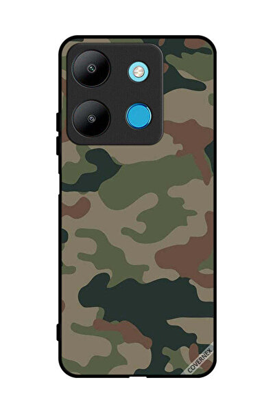 Covernex غطاء حماية لهاتف Infinix Smart 7 بنمط مموه (2)