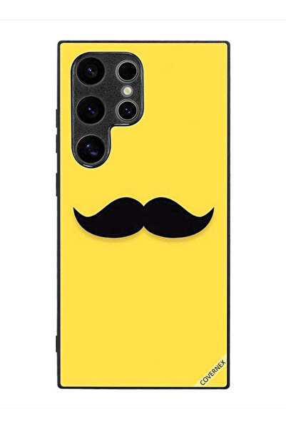 Covernex Protective Case Cover For Samsung Galaxy S24 Ultra Mustache Clip Art