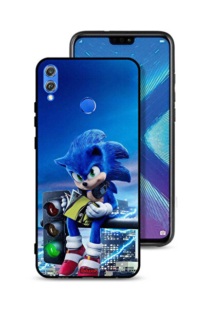 Tolwak غطاء حماية لهاتف Honor 8X بطبعة سونيك ريدينج