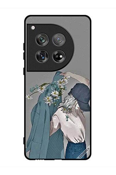 Covernex غطاء حماية لهاتف OnePlus 12 بتصميم فتاة ترتدي معطفًا
