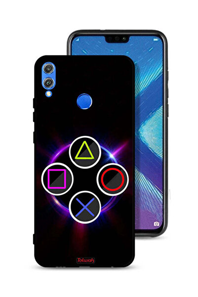 Tolwak غطاء حماية لهاتف Honor 8X بتصميم لعبة الحبار