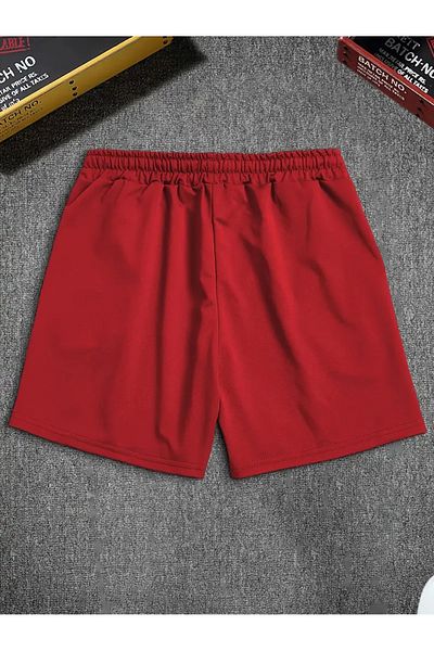 Karatopak Pantaloni scurți de bază casual de vară unisex cu logo imprimat