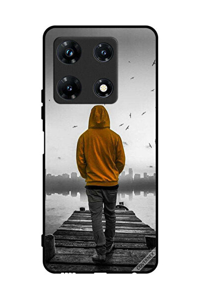 Covernex غطاء حماية لهاتف Infinix Note 30 Pro - فتى حزين يمشي