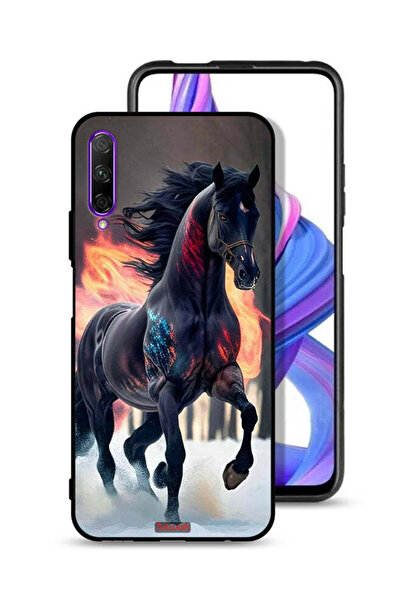 Tolwak Huawei Y9s Protective Case Cover Horse Hd