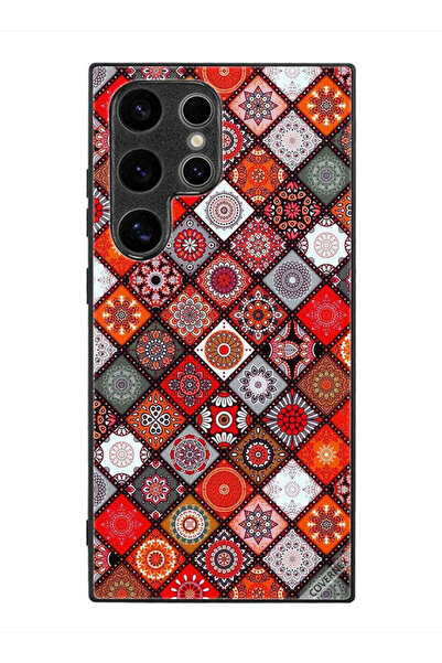 Covernex غطاء حماية لهاتف سامسونج جالاكسي S24 ألترا بتصميم ماندالا