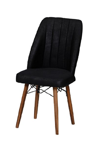 Desire Set Scaune Berlin, 4 buc Package, dining, bucatarie, tapitate cu material textil, picioare lemn