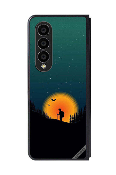 Covernex غطاء حماية لهاتف سامسونج جالاكسي زد فولد 4 - فن المغامرة