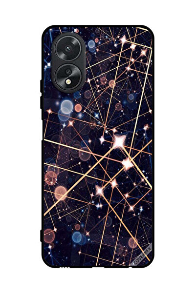 Covernex غطاء حماية لهاتف Oppo A38 بنمط منحنيات الإضاءة