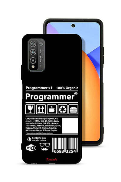 Tolwak Honor 10X Lite Protective Case Cover Programmer Sticker