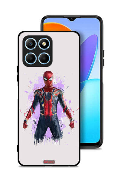 Tolwak غطاء حماية لهاتف Honor X8 5G بتصميم العنكبوت الحديدي