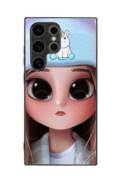 Covernex غطاء حماية لهاتف سامسونج جالاكسي S24 ألترا - فتاة يونيكورن لطيفة