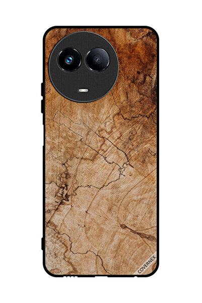Covernex غطاء حماية لهاتف Realme 11 5G بنمط خشبي عتيق
