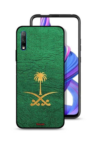 Tolwak غطاء حماية لهاتف Honor 9X (الصين) مع علامة المملكة العربية السعودية عل...