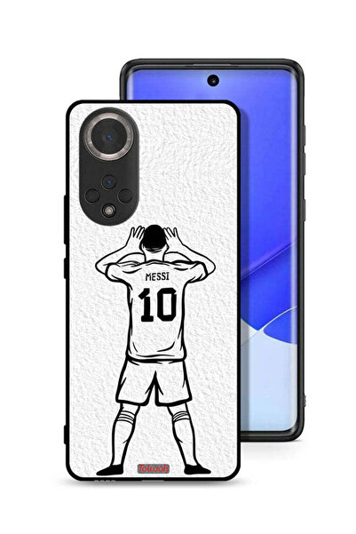 Tolwak غطاء حماية لهاتف Honor 50 برسومات ميسي سكيتش