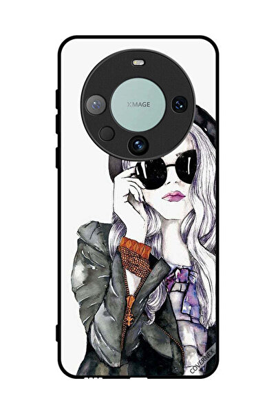 Covernex غطاء حماية لهاتف هواوي ميت 60 برو بلس - فتاة أنيقة ولطيفة