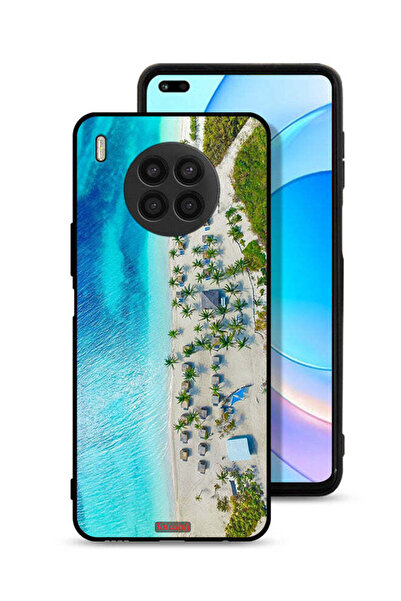 Tolwak غطاء حماية لهاتف هواوي نوفا 8i - لون الشاطئ