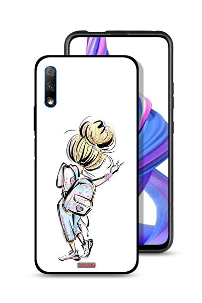 Tolwak Honor 9X (China) Protective Case Cover Back To School Girl Art