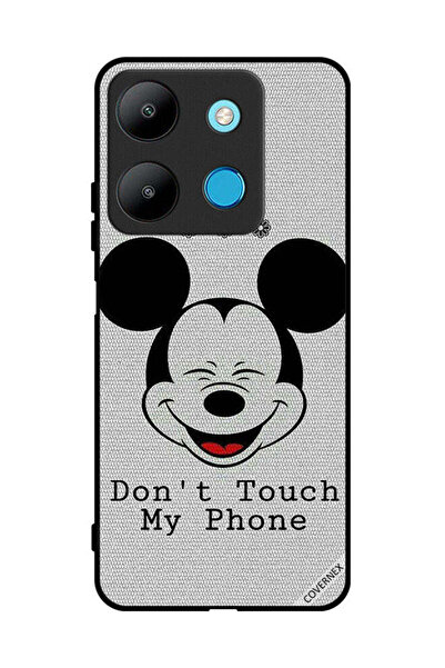 Covernex غطاء حماية لهاتف إنفينيكس سمارت 7 - لا تلمس هاتفي - ميكي