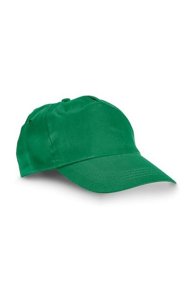 dalimag Dark green summer cap with ventilation holes and adjustable closure