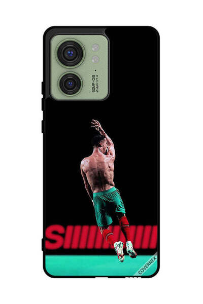 Covernex غطاء حماية لهاتف موتورولا إيدج 40 رونالدو في الهواء