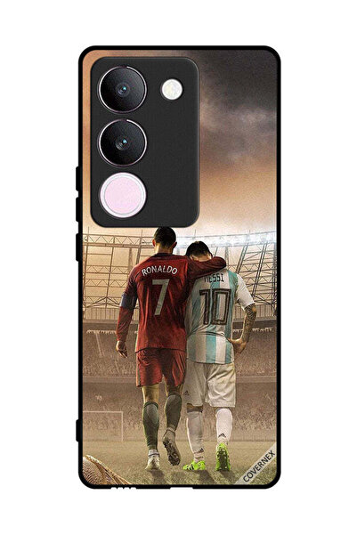 Covernex غطاء حماية لهاتف فيفو V29 ميسي وكريستيانو رونالدو CR7