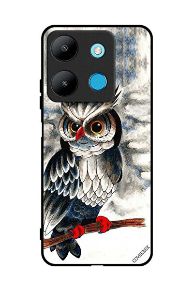 Covernex غطاء حماية لهاتف إنفينيكس سمارت 7 برسومات بومة