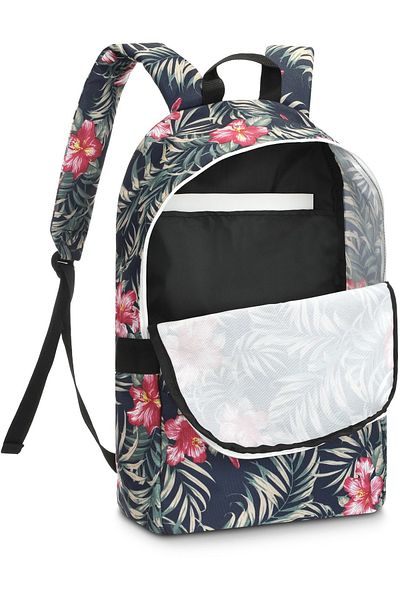 zagatto Rucsac floral multicolor pentru femei, 17L, impermeabil, format A4, laptop/tabletă, ZG695