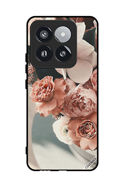 Covernex غطاء حماية لهاتف شاومي 14 برو - باقة من أزهار الخوخ الجميلة