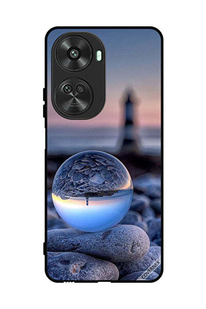 Covernex غطاء حماية لهاتف هواوي نوفا 11 إس إي، تصوير رائع للطبيعة في زجاج دائري
