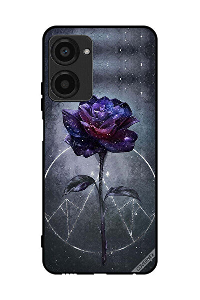 Covernex غطاء حماية لهاتف Realme 10 Pro بخلفية زهور داكنة