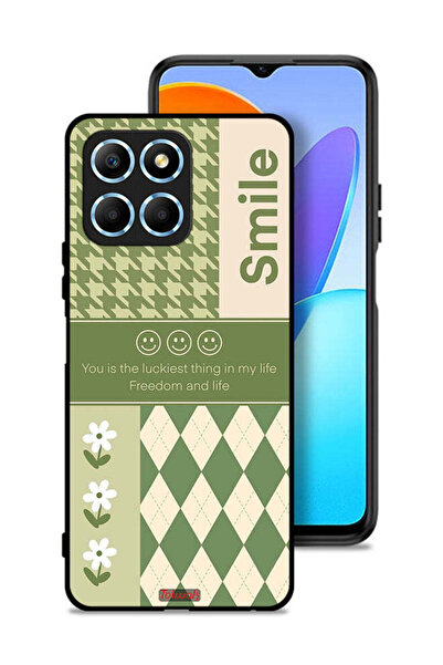 Tolwak غطاء حماية لهاتف Honor X8 5G - الابتسامة هي أسعد شيء في حياتي